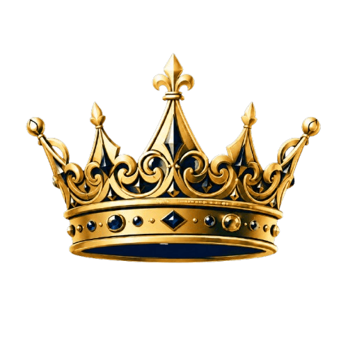 CrownCodeAI detailed gold crown